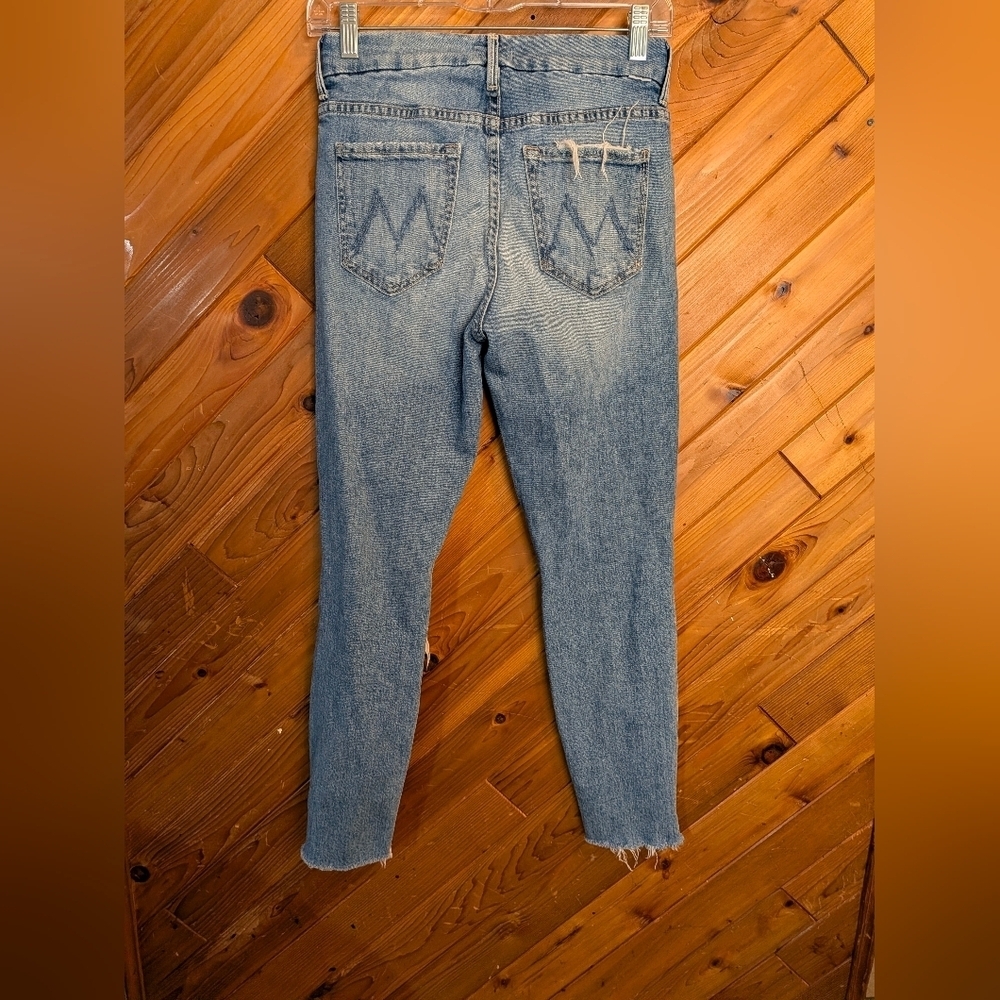 MOTHER The Looker Ankle Step Fray Size 25 - Picture 4 of 7